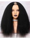 Kinky Straight U-Part Wig for Greenhorns-Alexa