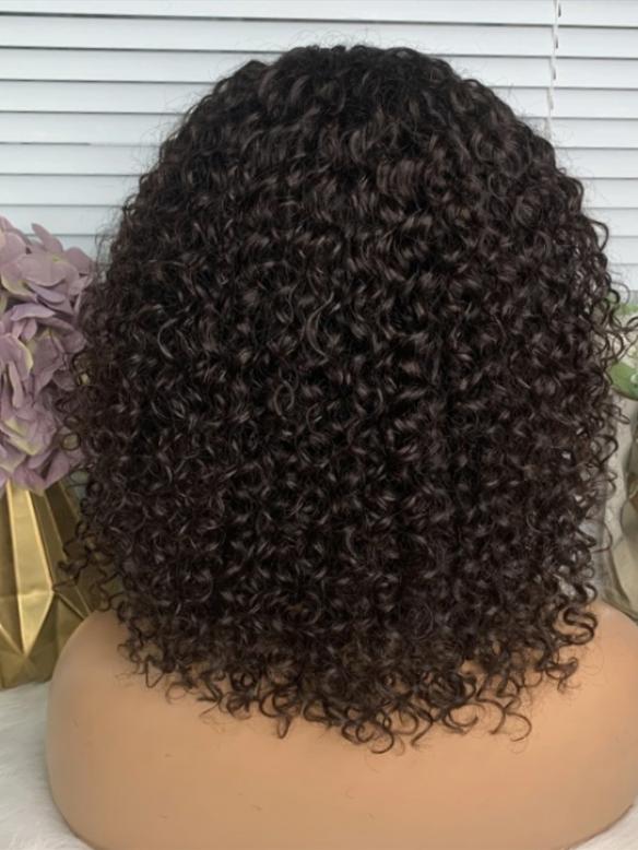Lazy Curly Shag Wig Style With Bang-TTC001