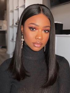 Easy To Install Beginner Friendly U-Part Human Hair Lace Wig-Lydia