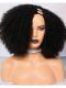 Simply installation Kinky Coily U Part Lace Wigs For Black Women -Leah
