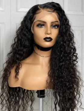 Curly Full Lace Human Hair Wig-Thurman