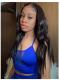 Human Hair Full Lace Wig Curly Ash Brown