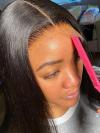 Human Hair Full Lace Wig Curly Ash Brown