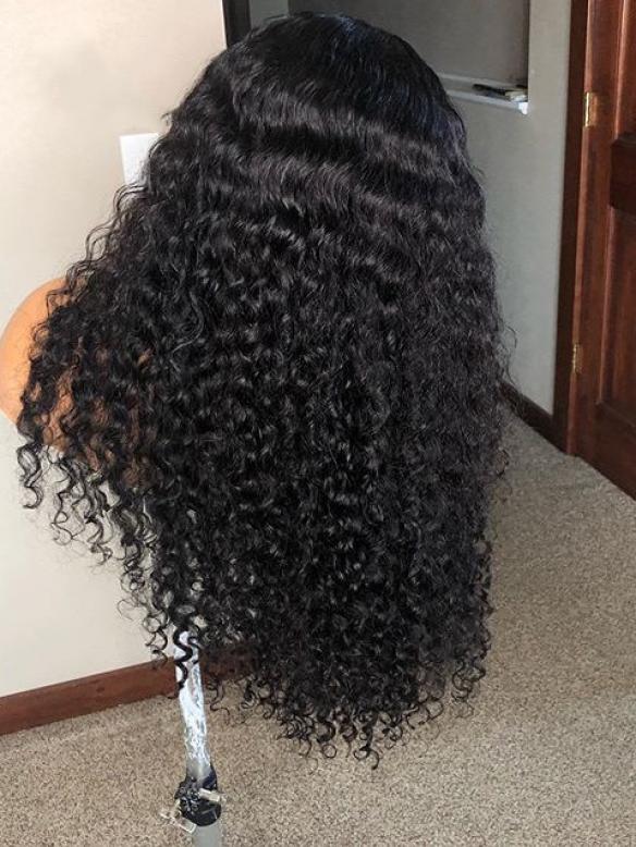 New 5*5 Invisible HD Lace Long Human Hair Closure Wig-Phillis