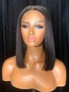 Human Hair Full Lace Wig Curly Ash Brown