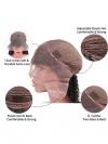10-22 inches 13*4 Prestyled Easy Everyday Slay Layered Straight Three-Way-Parting Indian Virgin Human Hair Lace Front Wig-Bella