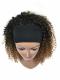 Human Hair Full Lace Wig Curly Ash Brown