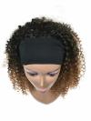 Human Hair Full Lace Wig Curly Ash Brown