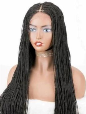 Lace Front Wig Long Box Braid Wig-Albert