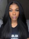 SOFT CUTE LOOKING STRAIGHT COARSE YAKI U-PART WIG-Holley