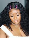Human Hair Full Lace Wig Curly Ash Brown