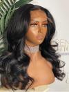 Human Hair Full Lace Wig Curly Ash Brown