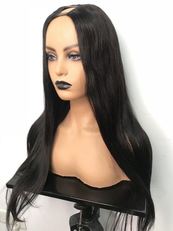 Human Hair Full Lace Wig Curly Ash Brown