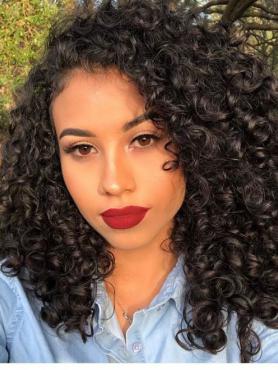 CUTE SPIRAL CURLS U-PART BRAZILIAN HAIR WIG-Melody